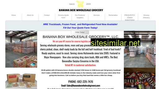 bananaboxwholesalegrocery.com alternative sites