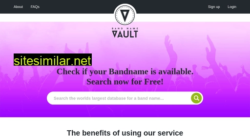 bandnamevault.com alternative sites
