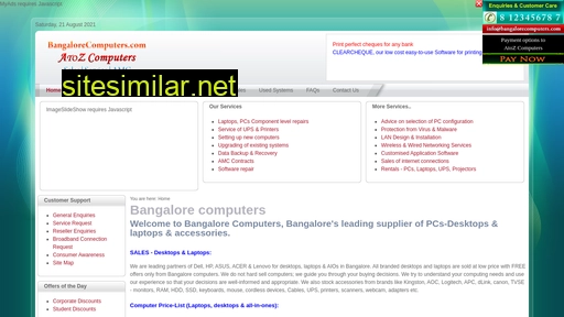 bangalorecomputers.com alternative sites