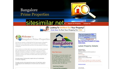 bangaloreprimeproperties.com alternative sites