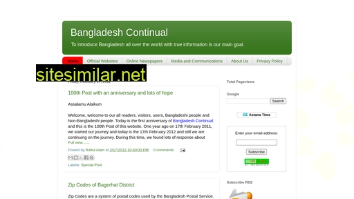 Bangladeshcontinual similar sites