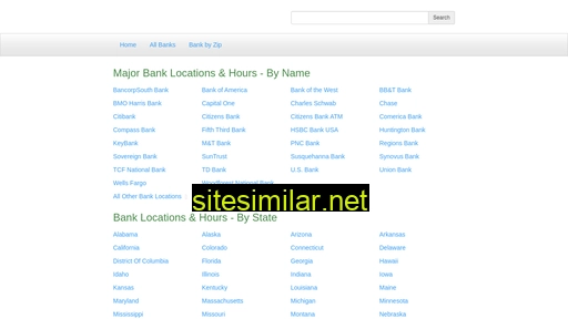 bank-locations.com alternative sites