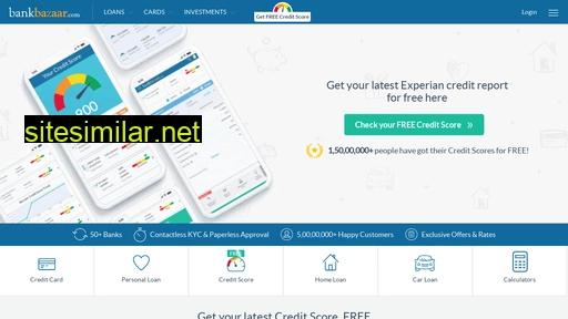 bankbazaar.com alternative sites