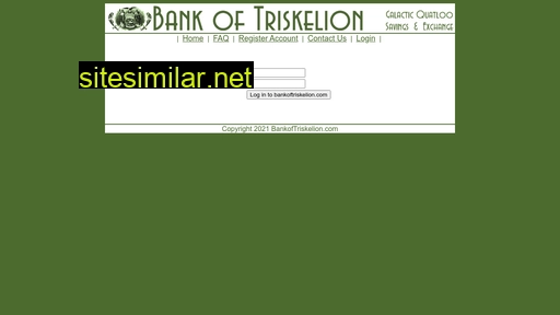 bankoftriskelion.com alternative sites