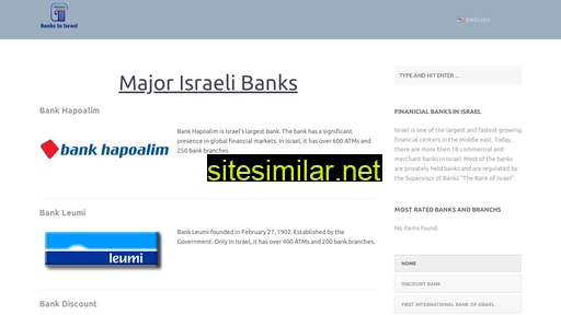 banksinisrael.com alternative sites