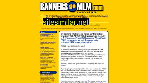 bannersgomlm.com alternative sites