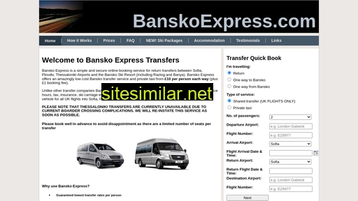 Banskoexpress similar sites