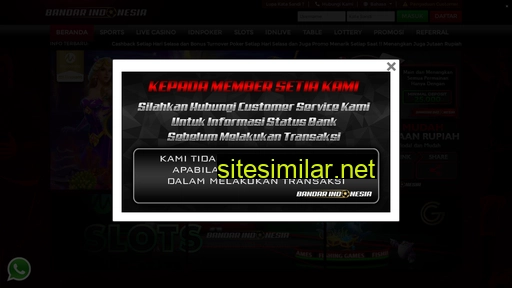 bandarindonesia.com alternative sites