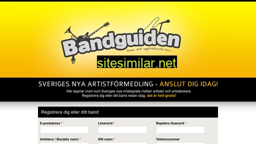 bandguiden.com alternative sites