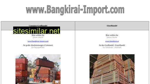 bangkirai-import.com alternative sites