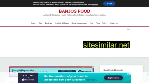 banjosfood.com alternative sites