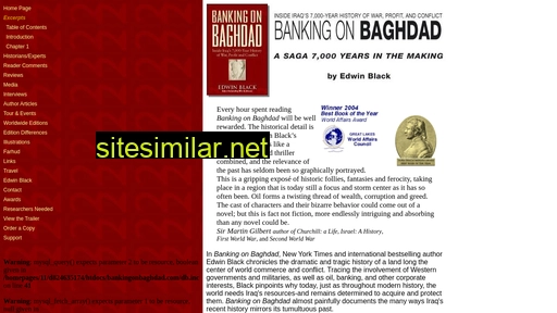 Bankingonbaghdad similar sites