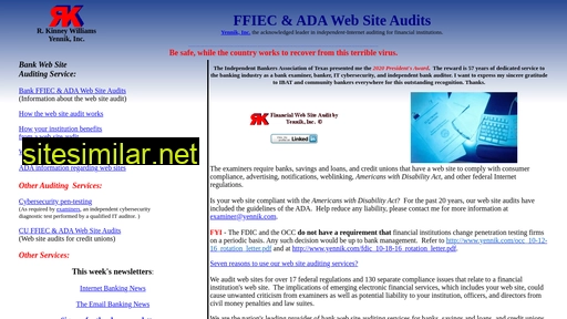 Bankwebsiteaudits similar sites