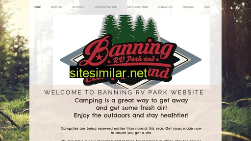 banningrvpark.com alternative sites