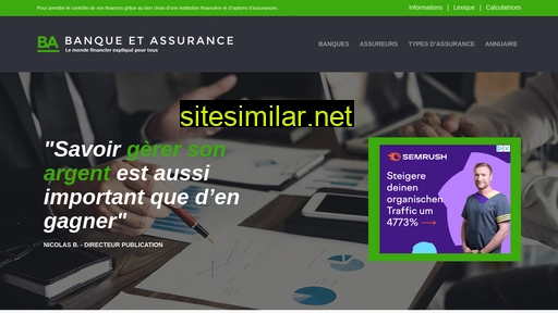 banque-et-assurance.com alternative sites