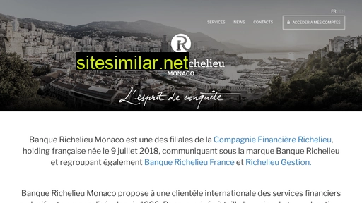 banquerichelieumonaco.com alternative sites