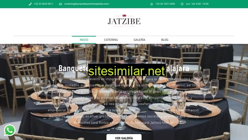 banquetesyeventosjatzibe.com alternative sites