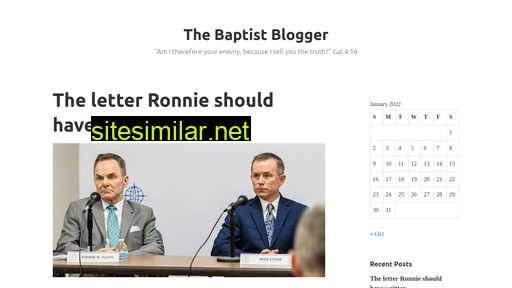 baptist-blogger.com alternative sites