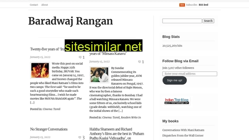 baradwajrangan.wordpress.com alternative sites