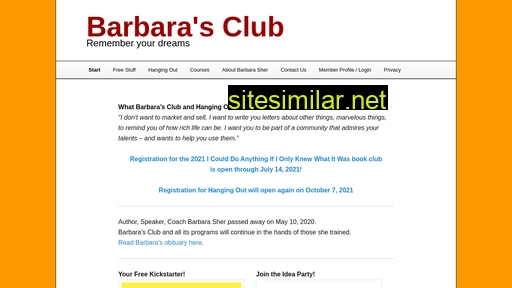 Barbarasclub similar sites