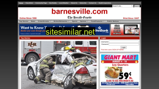 barnesville.com alternative sites