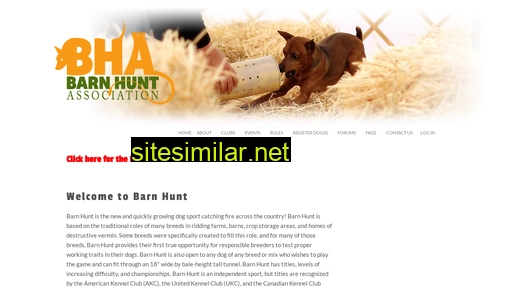 barnhunt.com alternative sites