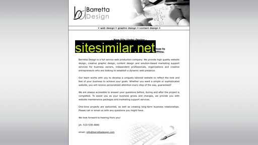 barrettadesign.com alternative sites