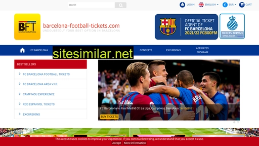 Barcelona-football-tickets similar sites