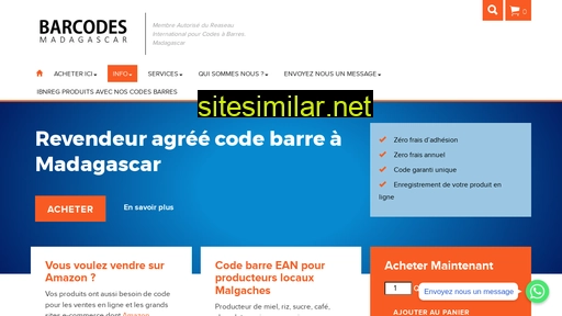 barcodesmadagascar.com alternative sites