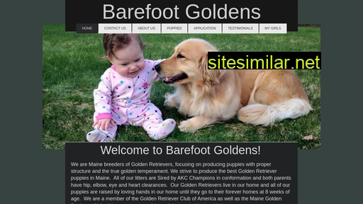 Barefootgoldens similar sites