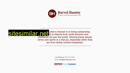 barrelhunter.com alternative sites