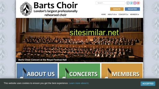 barts-choir.com alternative sites