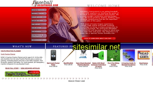 baseball-excellence.com alternative sites