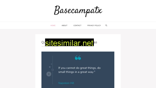 Basecampatx similar sites