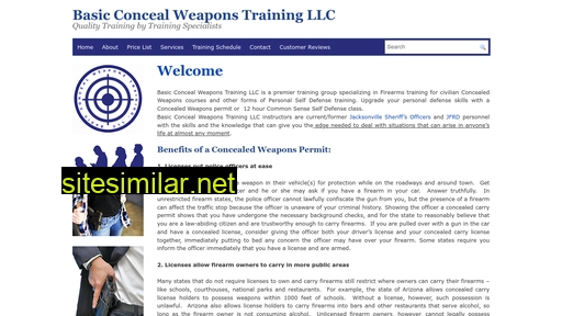 basicconcealweaponstraining.com alternative sites