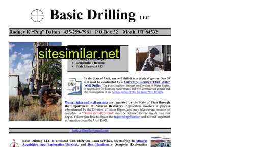 basicdrillingllc.com alternative sites