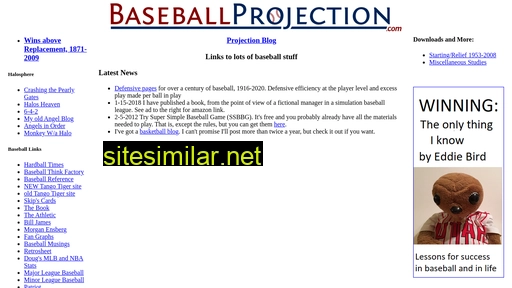 baseballprojection.com alternative sites