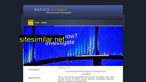 Basicsinvestigate similar sites