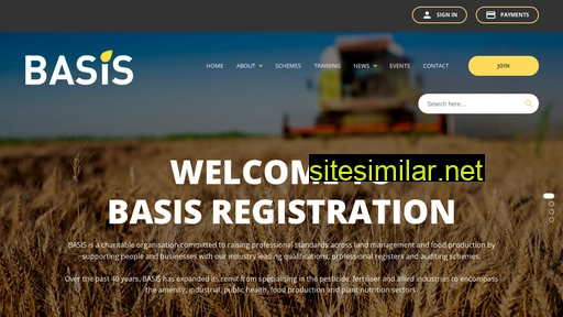 Basis-reg similar sites