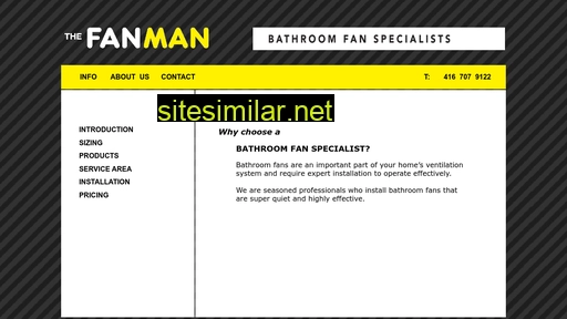 Bathroomfaninstaller similar sites