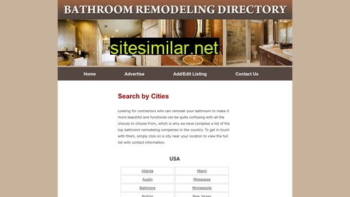 bathroomremodelingdir.com alternative sites