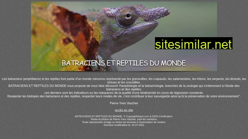 batraciens-reptiles.com alternative sites