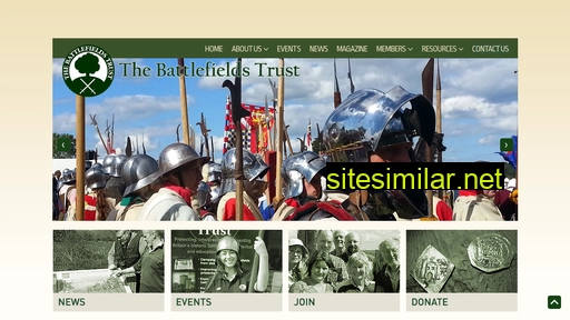 battlefieldstrust.com alternative sites