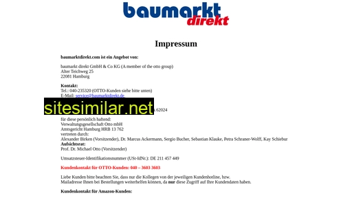baumarktdirekt.com alternative sites