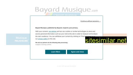 bayardmusique.com alternative sites