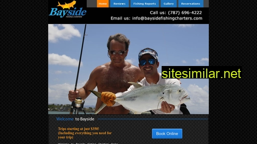 baysidefishingcharters.com alternative sites