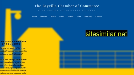 bayvillechamberofcommerce.com alternative sites