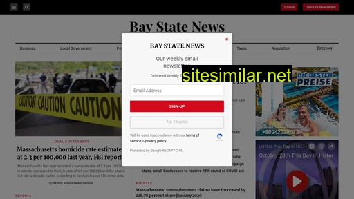 Baystatenews similar sites