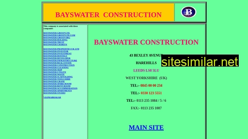 bayswaterconstruction.com alternative sites