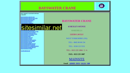 Bayswatercrane similar sites
